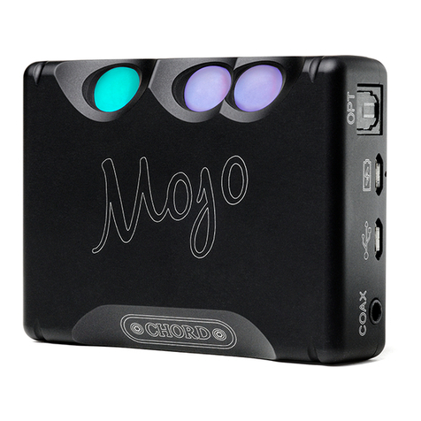 Chord Mojo User manual