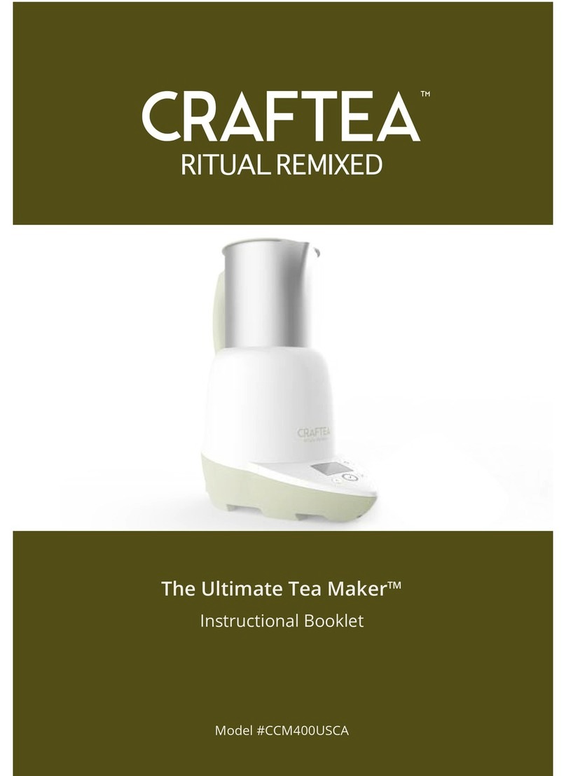 Craftea CCM400USCA Instructional booklet Craftea CCM400USCA Instructional booklet