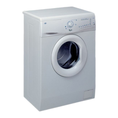 Whirlpool AWG 908 E Programme chart