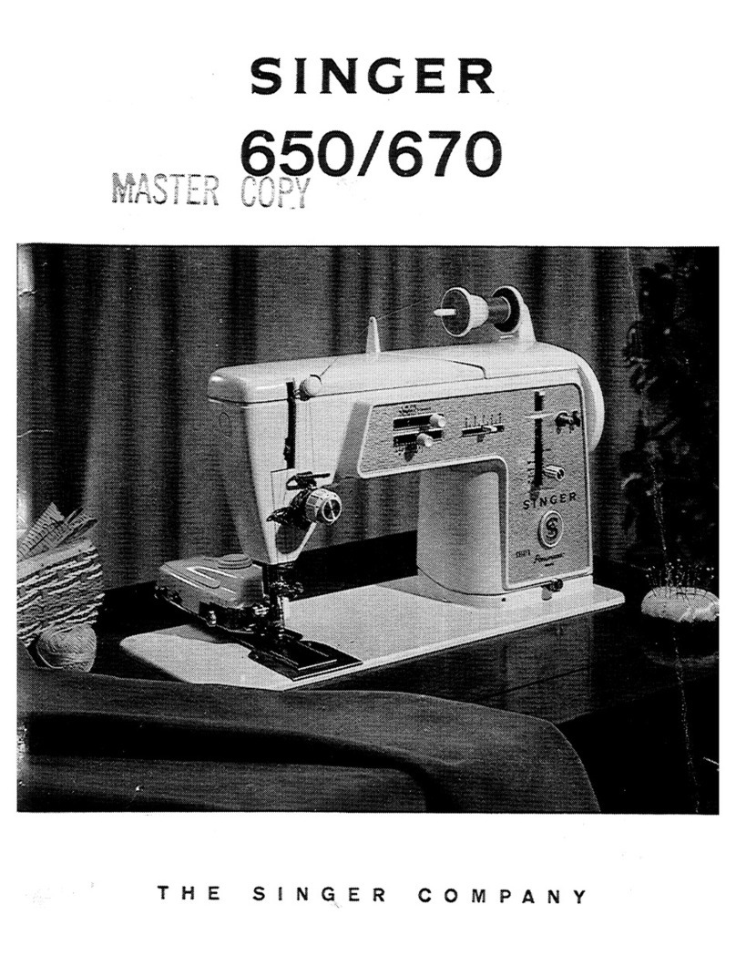 Singer 650 user manual