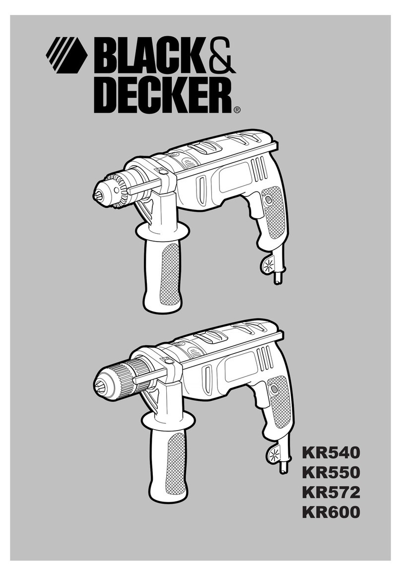 Black & Decker KR540 user guide