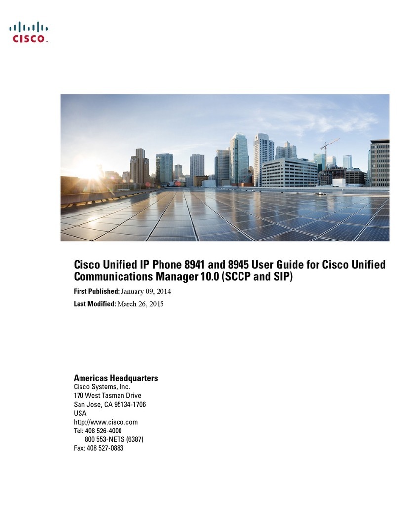 Cisco 8941 User manual