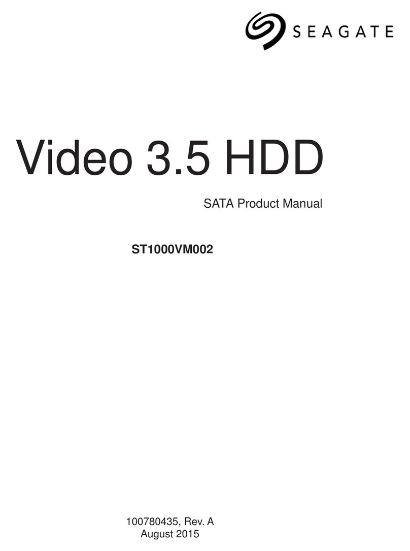 Seagate ST1000VM002 product manual