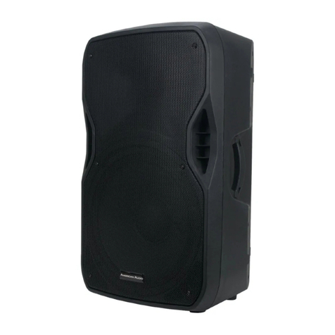 American Audio ELS GO 15BT user guide