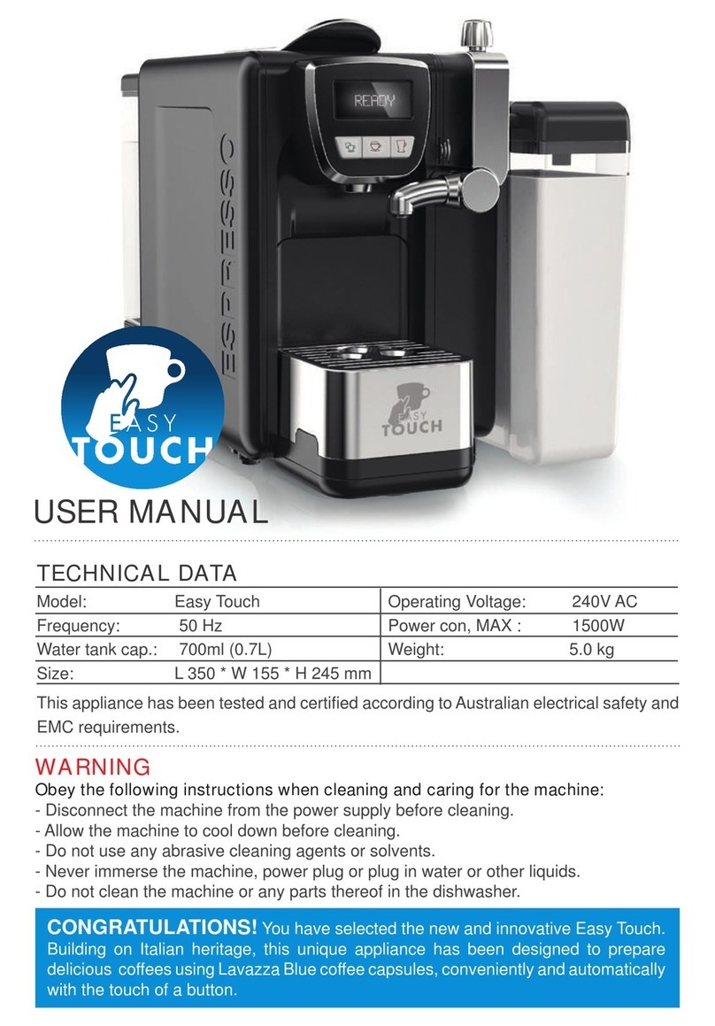 Blue Pod Easy Touch user manual