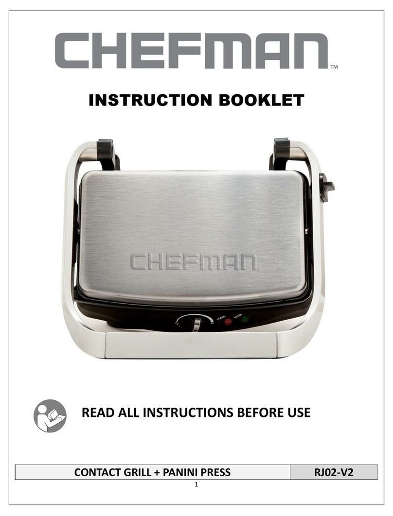 Chefman RJ02-V2 Instruction booklet