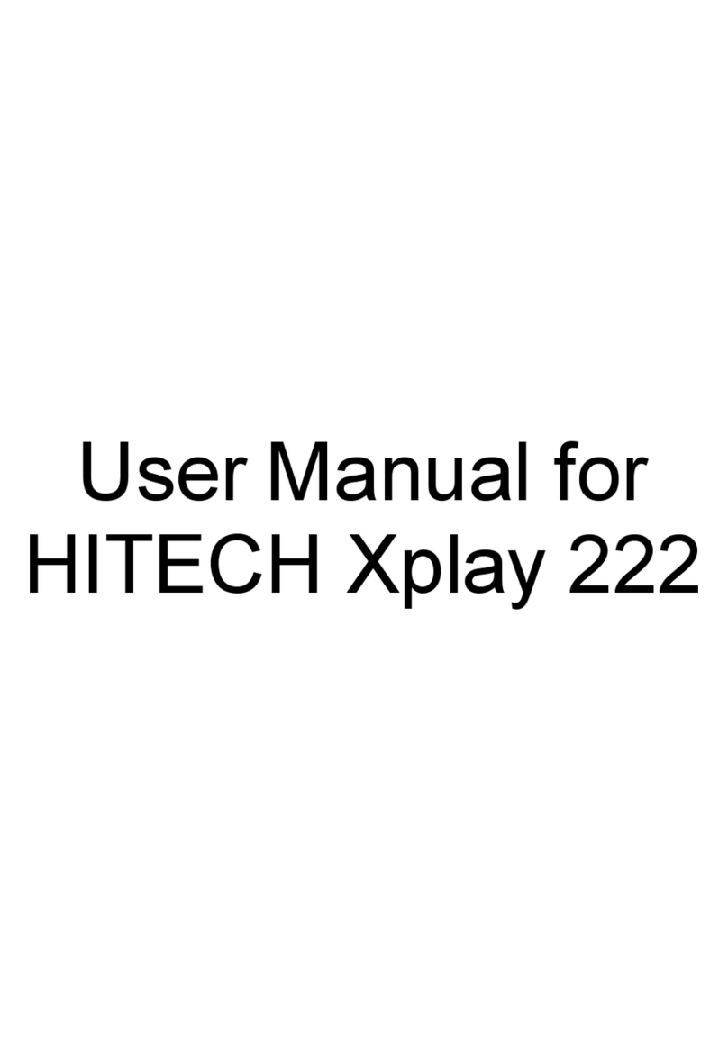 Hitech Xplay 222 User manual