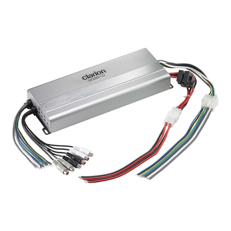 Clarion XC2510 User manual