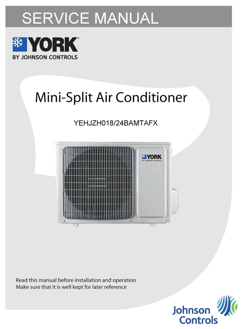 York YEHJXH018BAMT-FX User manual