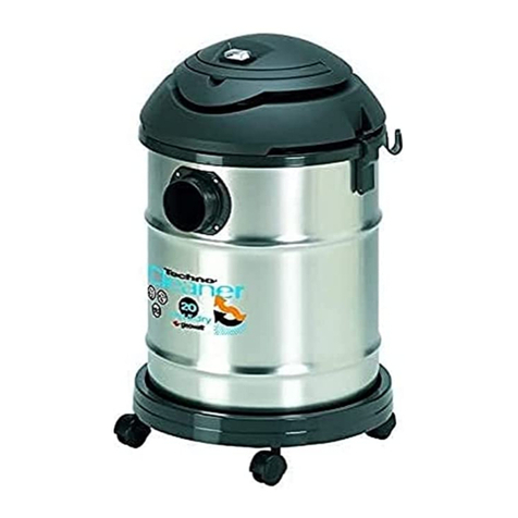 Gisowatt TechnoCleaner 15 User manual Gisowatt TechnoCleaner 15 User manual