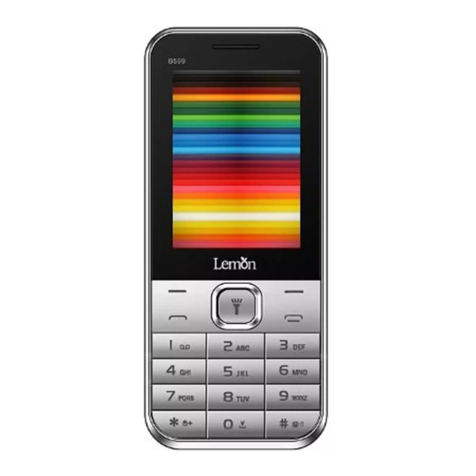 Lemon B599 user manual