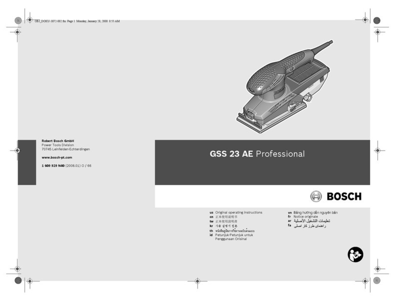Bosch GSS 23 AE User manual