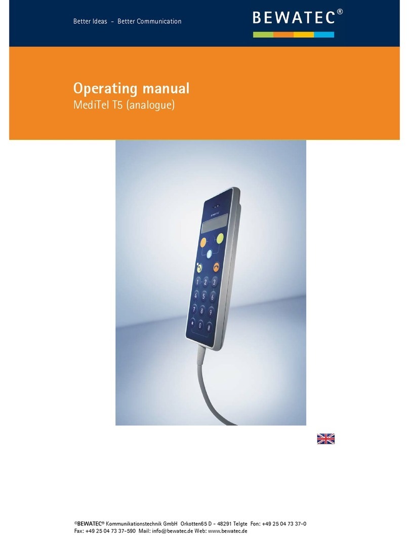 Bewatec MediTel T5 User manual
