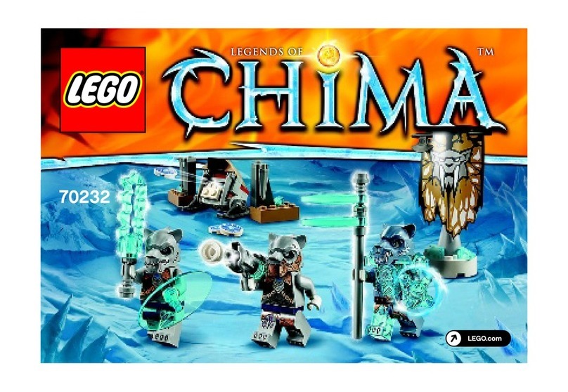 LEGO 70232 LEGENDS OF CHIMA User manual