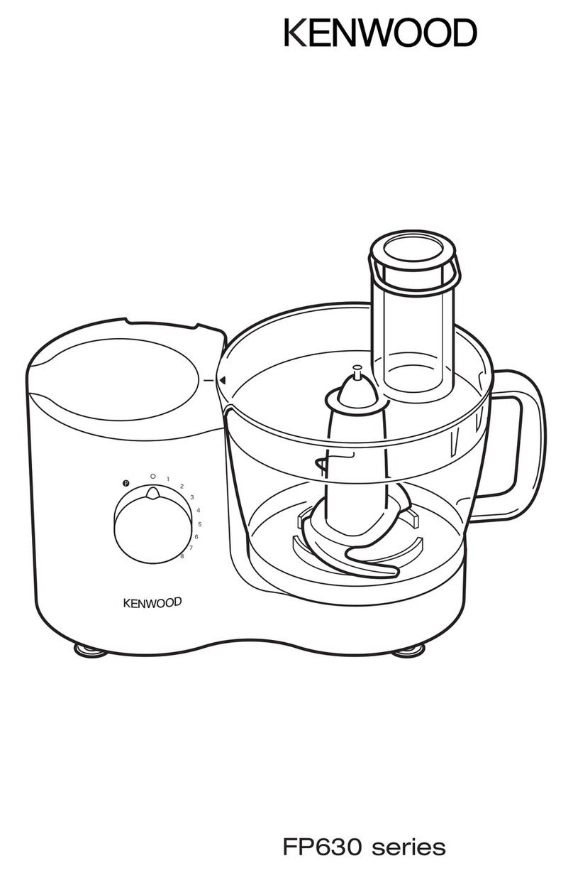 Kenwood FP630 series User manual