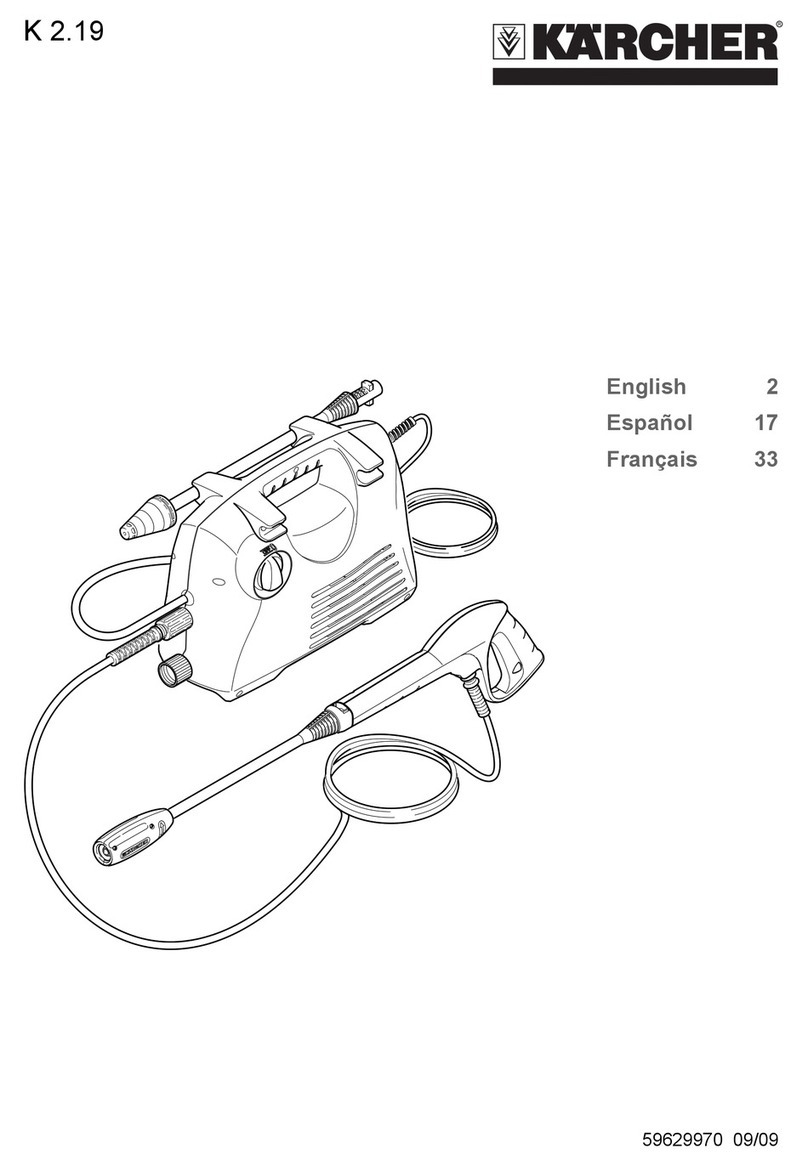 Kärcher K 2.19 Operator's manual