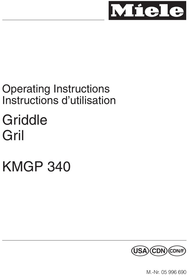 Miele KMGP 340 User manual