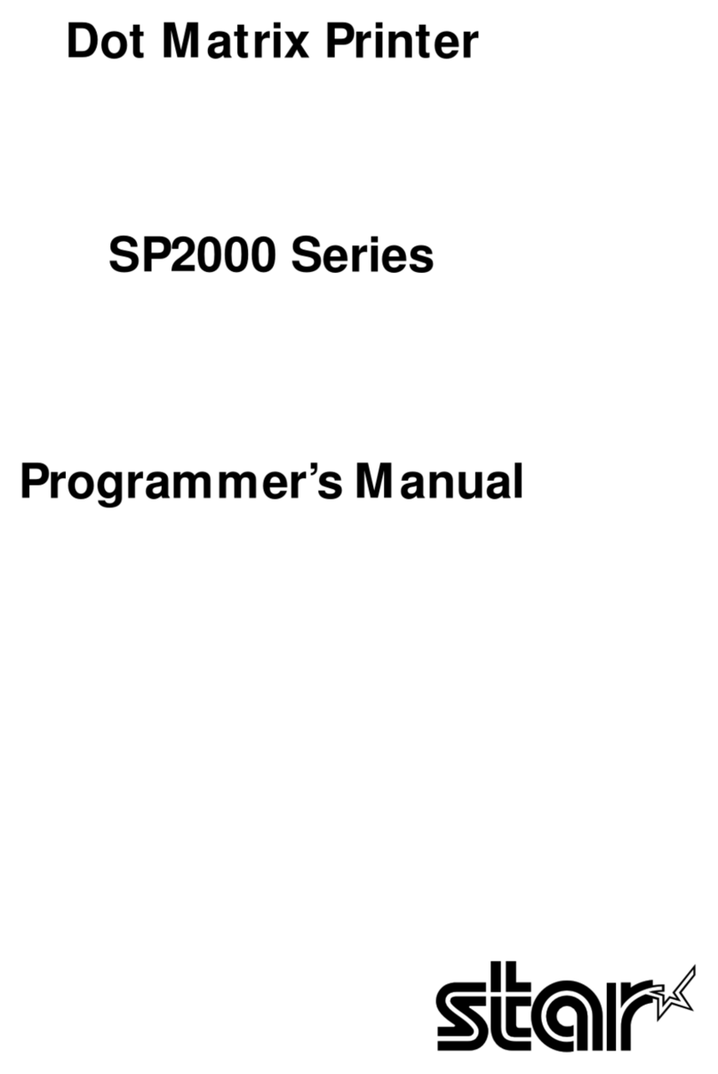 Star SP2000 Series Operating and maintenance manual