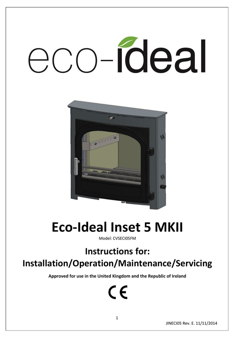 Eco-ideal Inset 5 MKII Instructions for installation/operation/maintenance/servicing