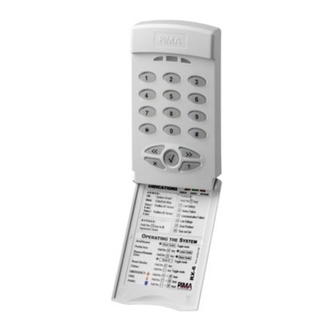 Pima HUNTER-PRO RXN-9 User manual