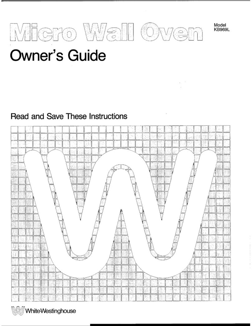 Electrolux KB969L owner's guide