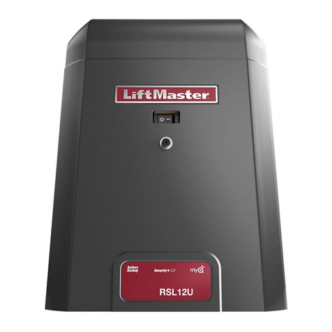 Chamberlain RSL12U User manual