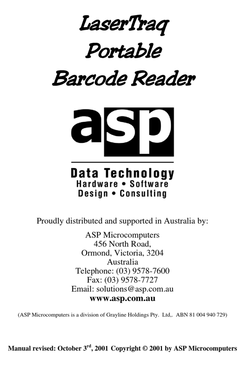 ASP LaserTraq User manual