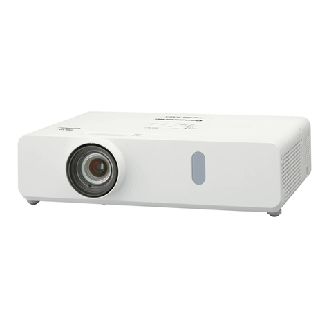 Panasonic PT-VW350 operating instructions