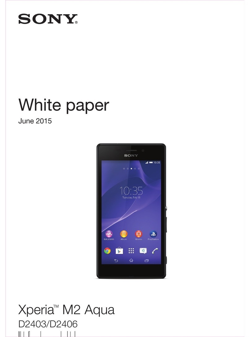 Sony Xperia M2 Aqua D2403 Quick reference guide