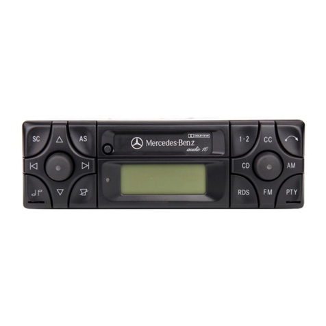Mercedes-Benz smart Radio 10 operating instructions