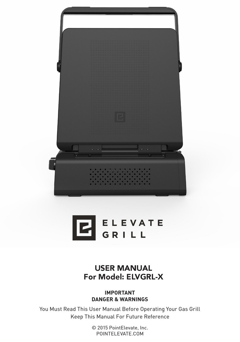 Elecate Grill ELVGRL-X user manual Elecate Grill ELVGRL-X user manual