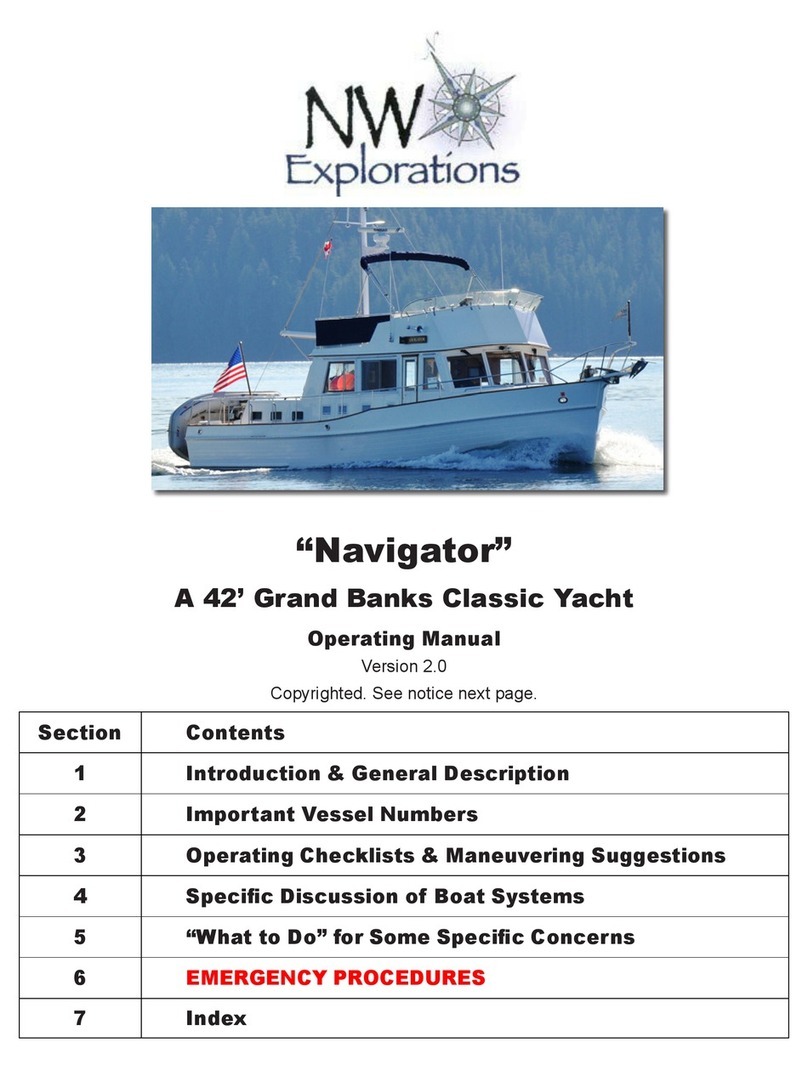 NW Explorations Navigator operating manual