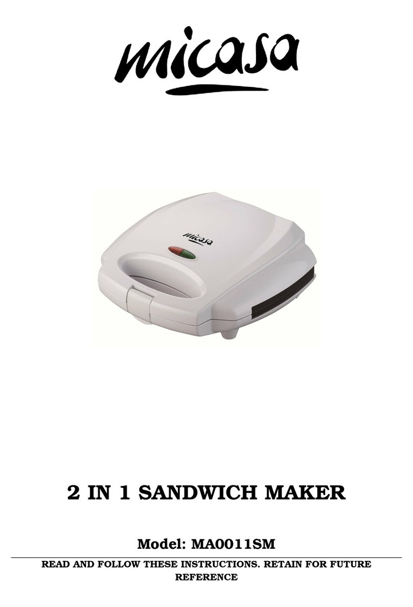 Micasa MA0011SM manual