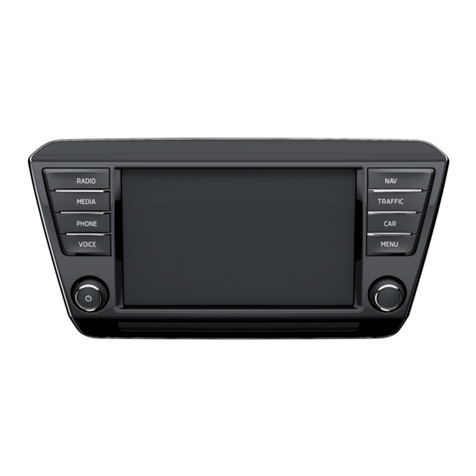 Skoda Infotainment Navigation Columbus User manual