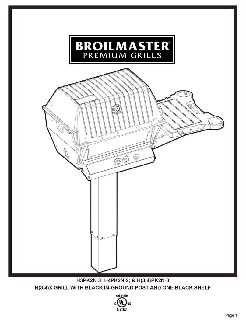 Broil King H3PK2N-3 User manual