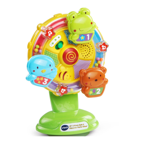 V-tech Lil' Critters Spin & Discover Ferris Wheel User manual