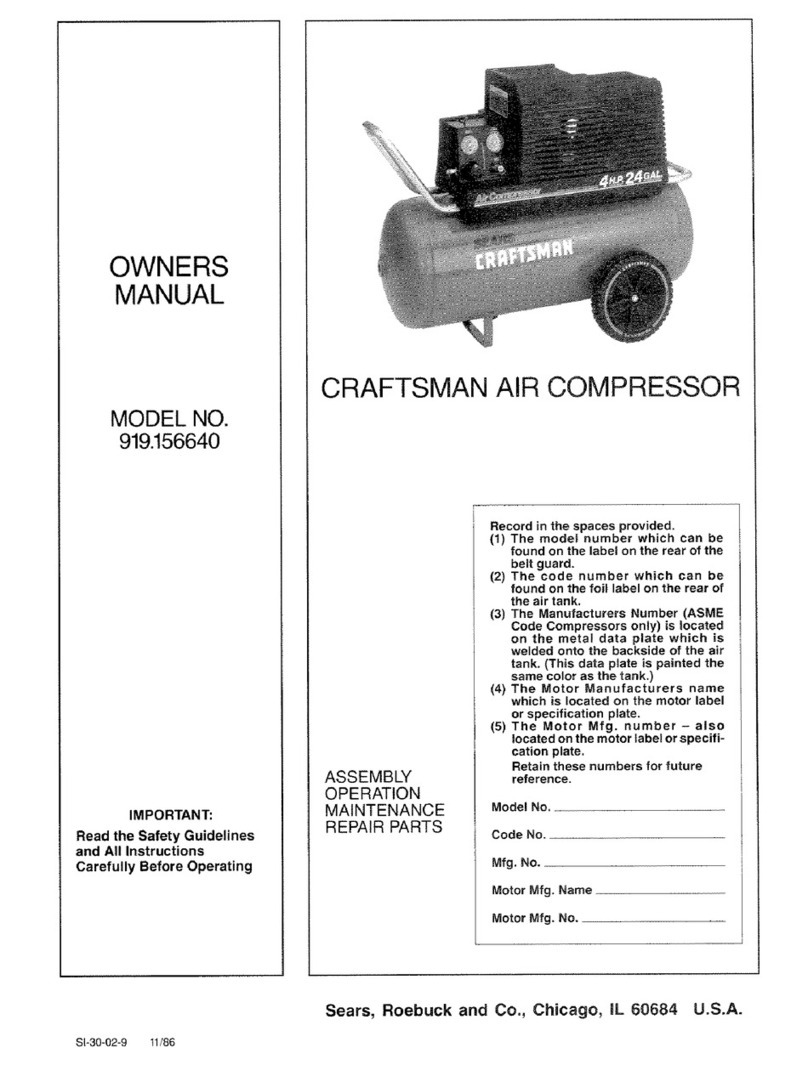 Craftsman 919.156640 User manual