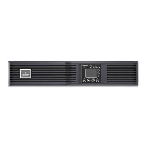 Emerson Liebert GXT4 User manual