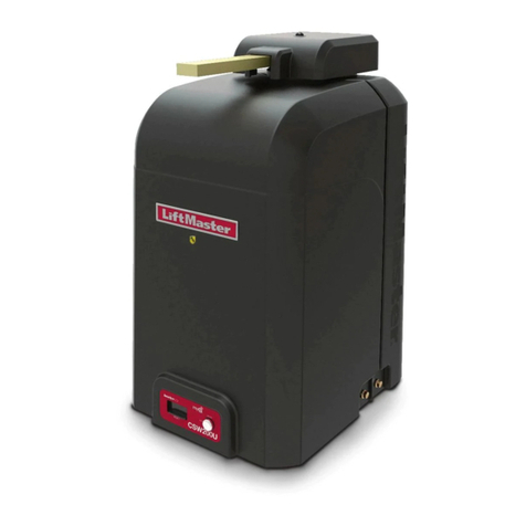 Chamberlain Elite Series CSW200101U User manual