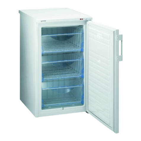 Gorenje F 50106 W User manual