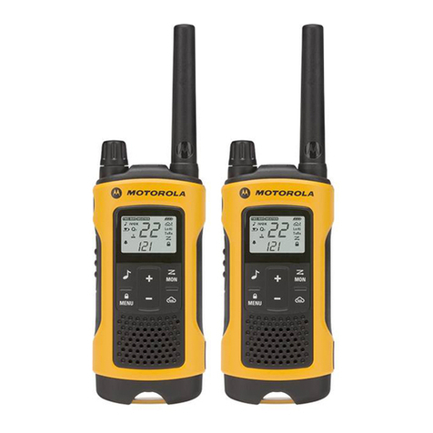 Motorola TALKABOUT T4XX SERIES User manual