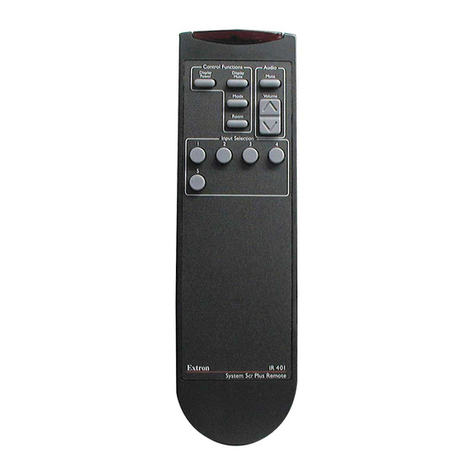 Extron electronics IR 401 Manual
