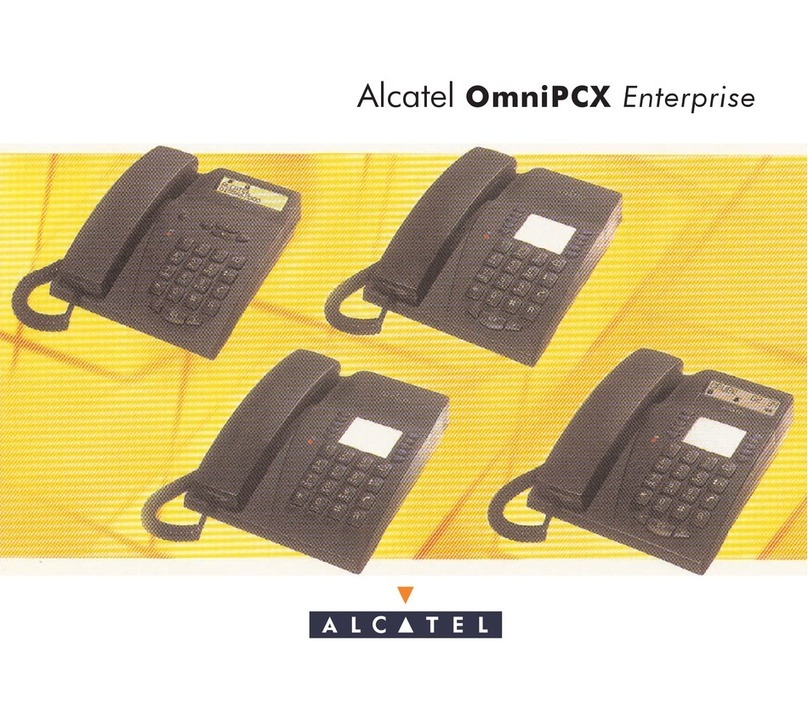 Alcatel OmniPCX Enterprise User manual