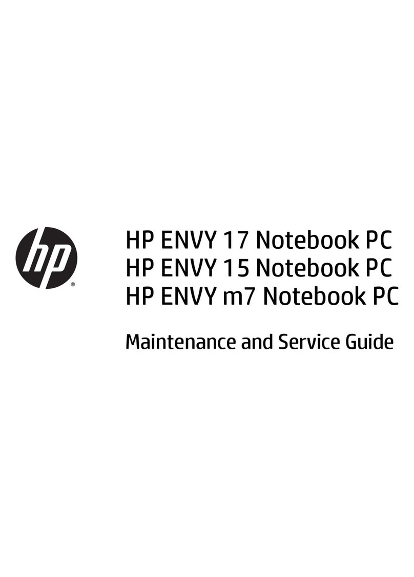 HP ENVY TouchSmart m7 Manual
