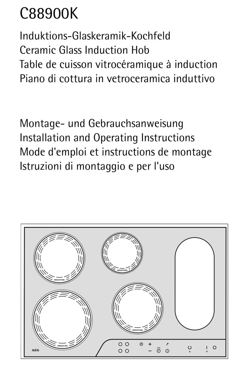 AEG C88900K User manual