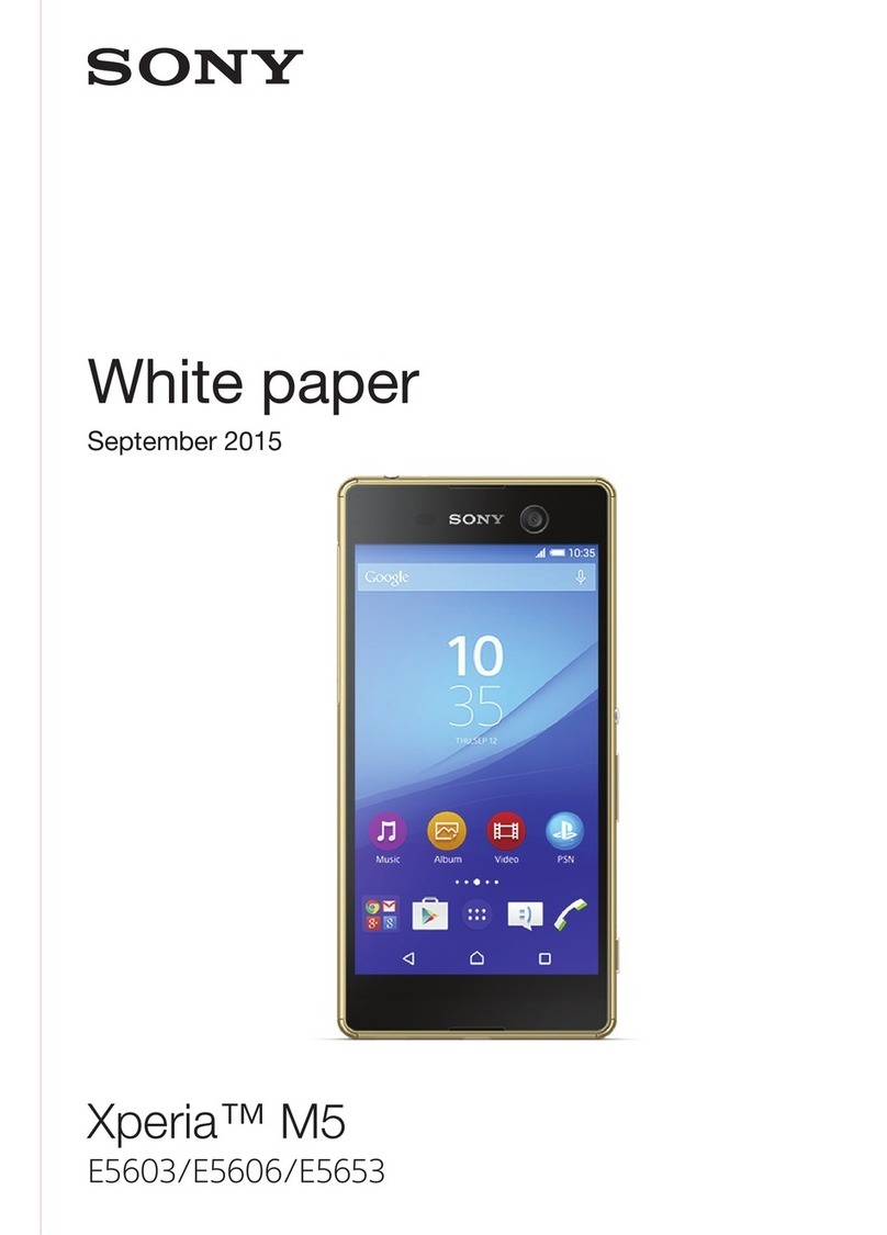 Sony Xperia M5 E5603 Quick reference guide Sony Xperia M5 E5603 Quick reference guide