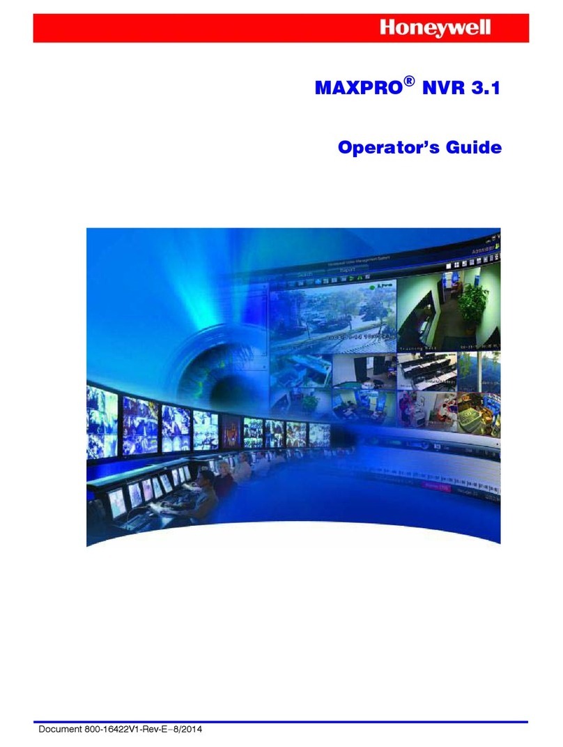 Honeywell MAXPRO Manual