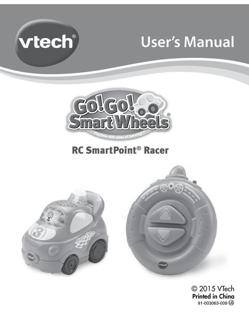 V-tech Go Go Smart Wheels Car User manual
