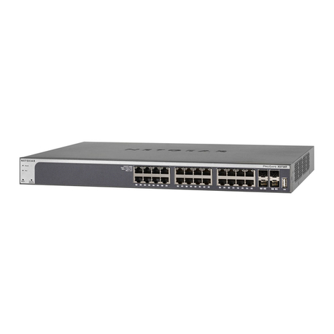 NETGEAR XS728T ProSAFE Instruction Manual