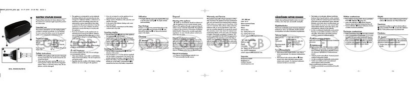 Lervia KH 4455 operating instructions
